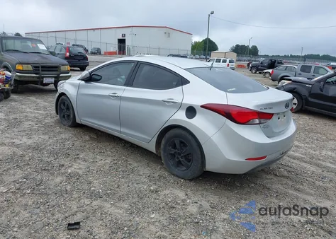 2015 Hyundai Elantra Se из США, поврежденный, VIN 5NPDH4AE2FH550307